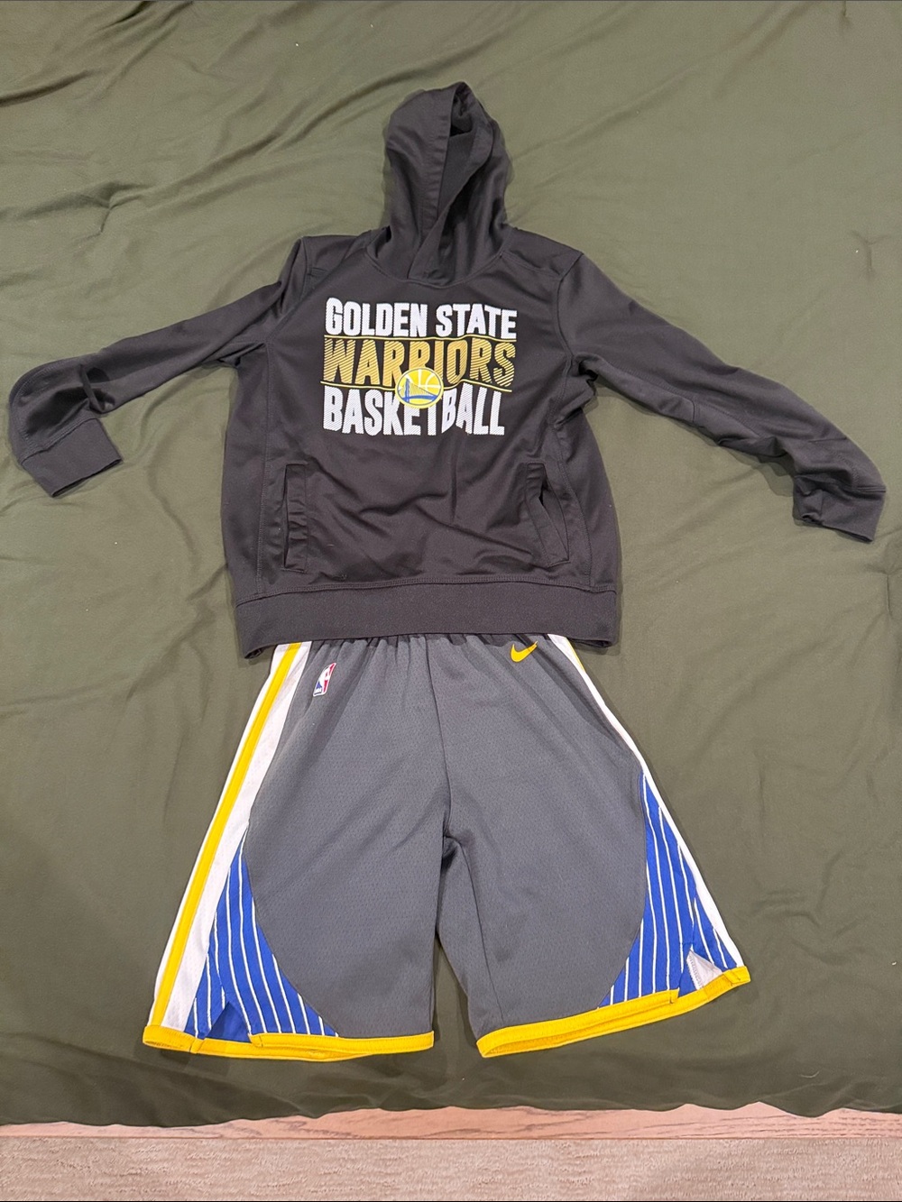 Golden State Hoodie and Shorts